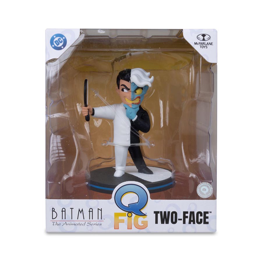 QMx Q-Fig DC Wave 1 Batman The Animated Series 4-Inch Posed Figure - Two-Face