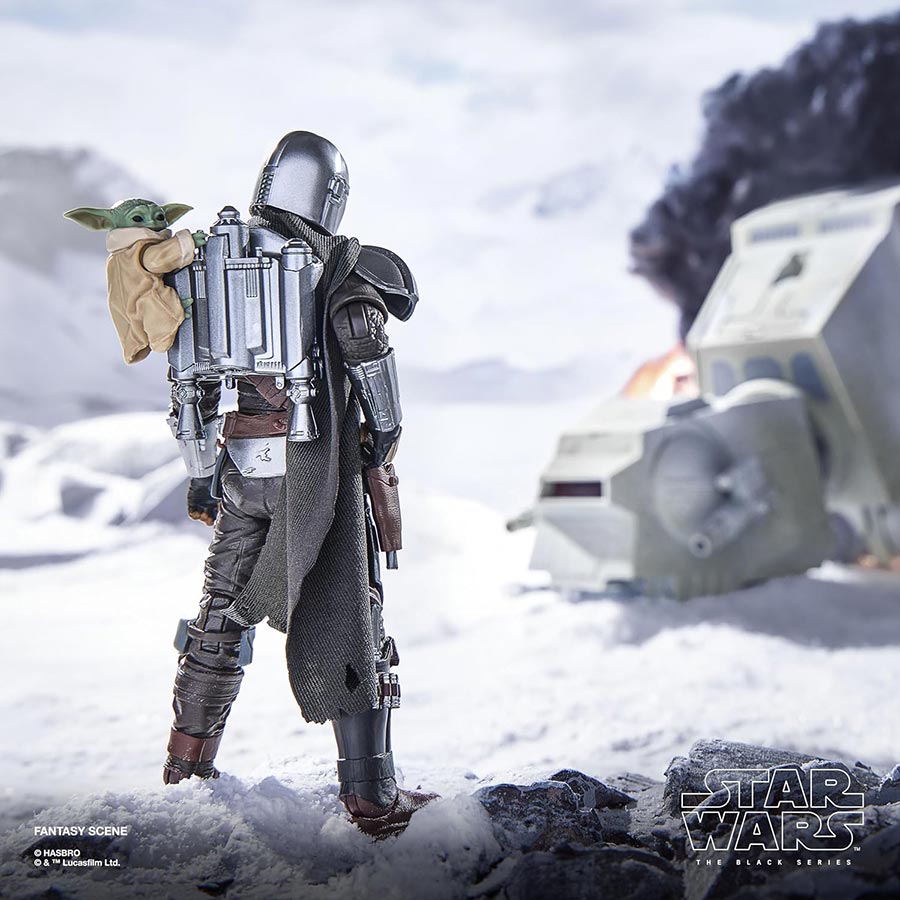 Star Wars Black Series The Mandalorian & Grogu Deluxe Action Figure