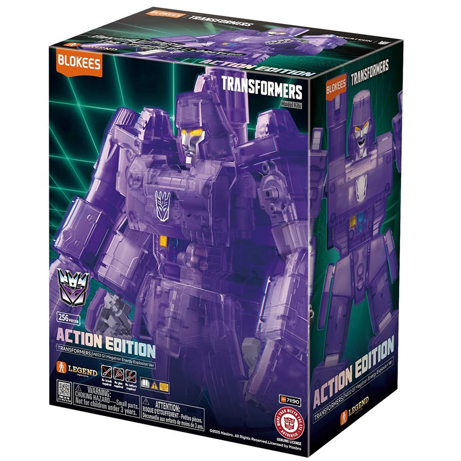 Blokees Transformers Action Edition 02 G1 Megatron Energy Explosion Model Kit