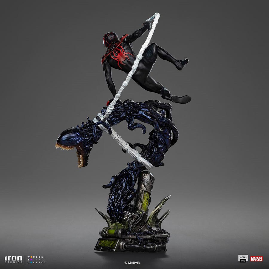 Miles Morales Spider-Man vs Villains Battle Diorama Series 1/10 Art Scale Limited Edition Statue