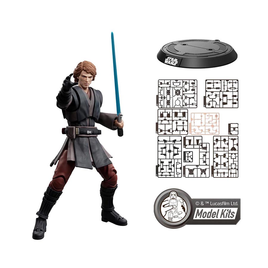 Star Wars Revenge Of The Sith Anakin Skywalker Champion Class 08 Model Kit
