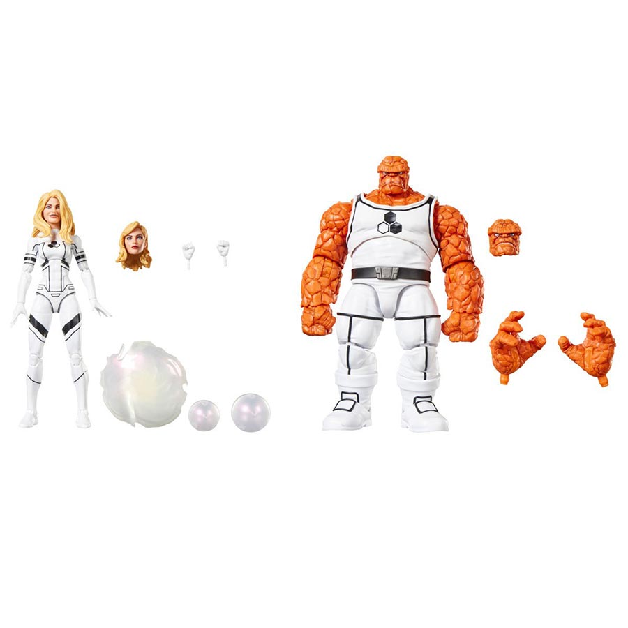 Marvel Legends Series Future Foundation The Thing & Invisible Woman 6-Inch Action Figure