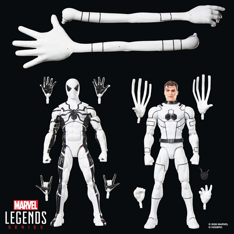 Marvel Legends Series Future Foundation Mister Fantastic & Spider-Man 6-Inch Action Figure