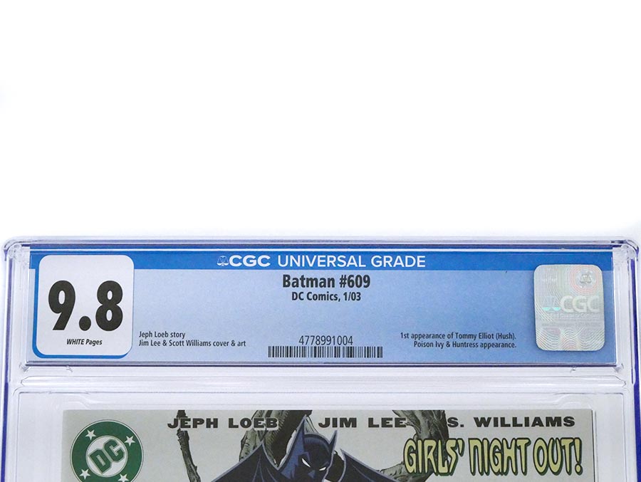 Batman #609 Cover F 1st Ptg Regular Cover CGC 9.8