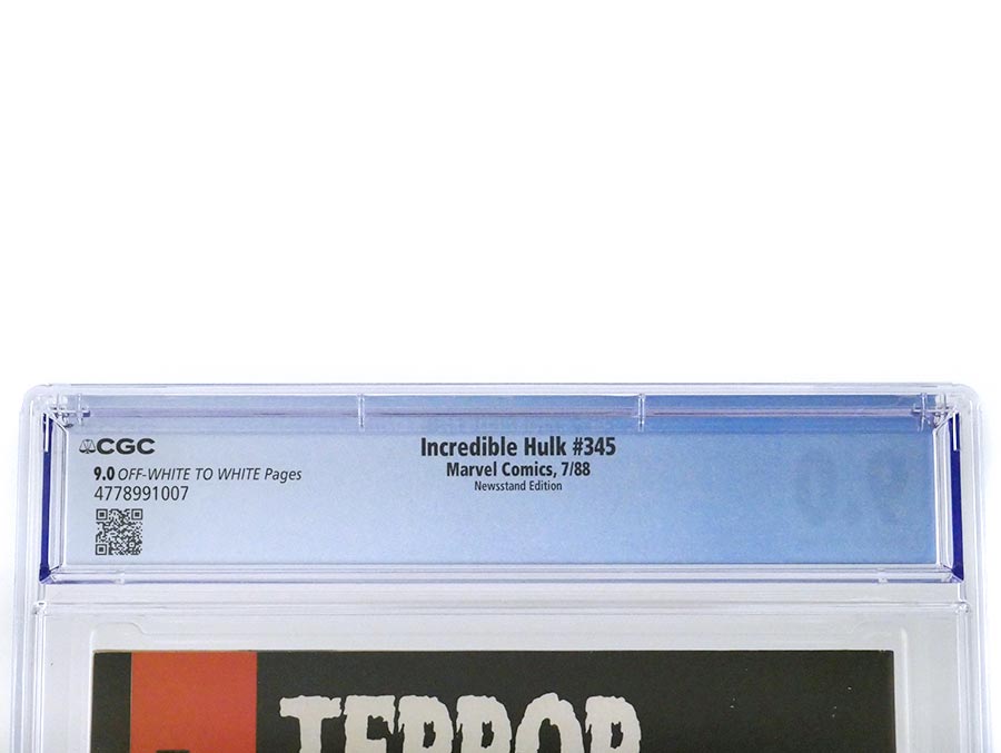 Incredible Hulk #345 Cover D CGC 9.0