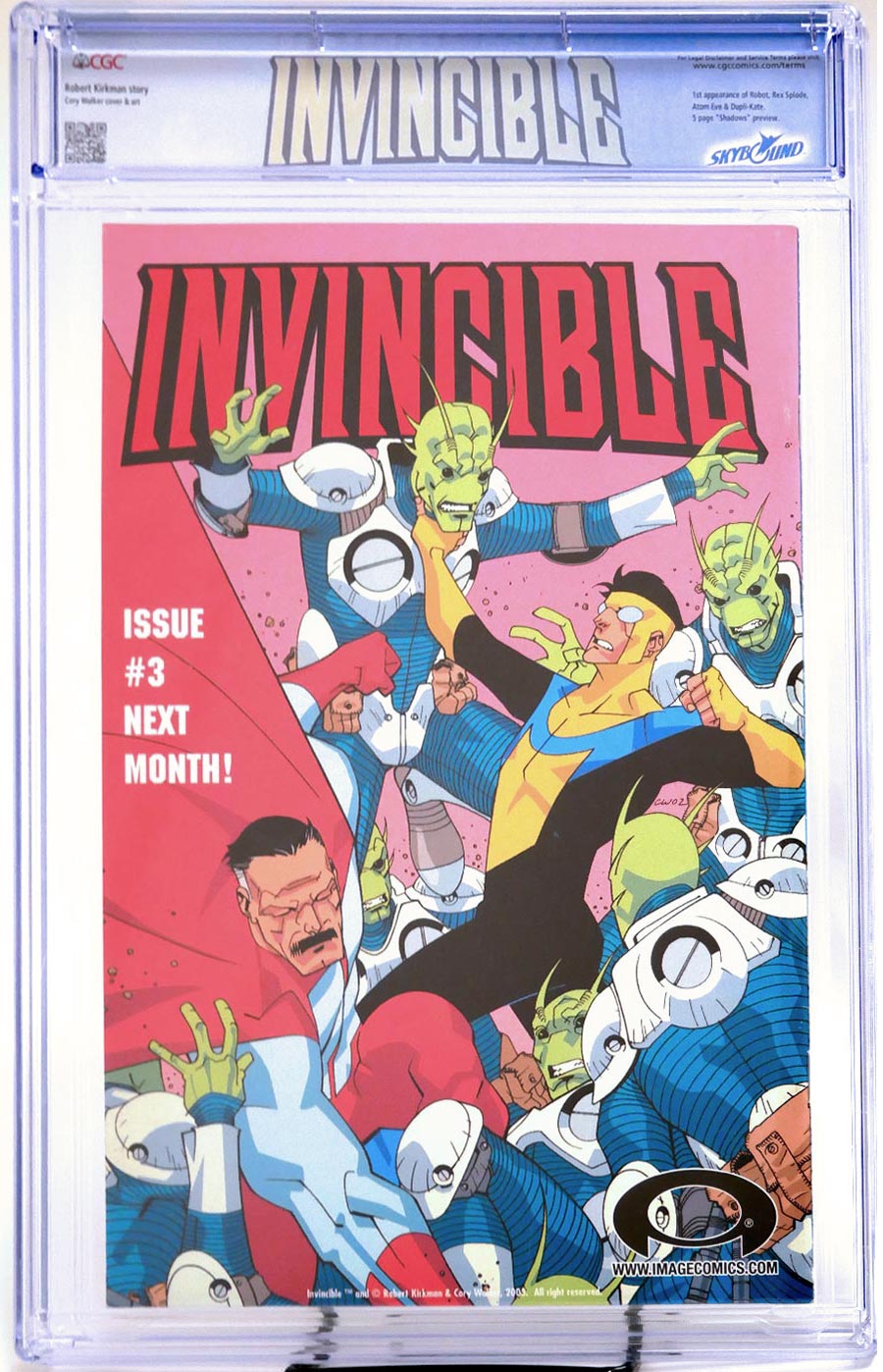 Invincible #2 Cover D CGC 9.2