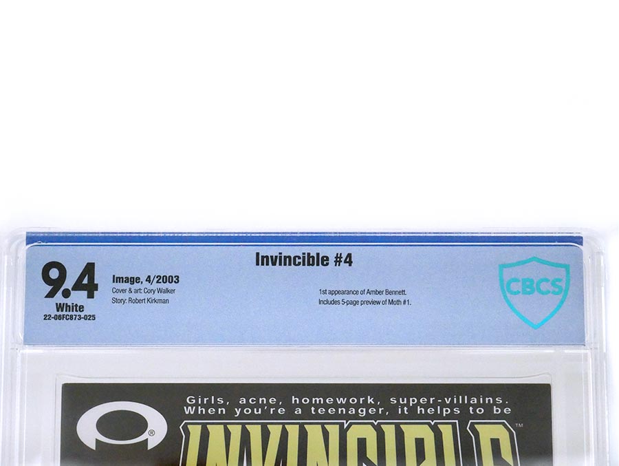 Invincible #4 Cover B CBCS 9.4