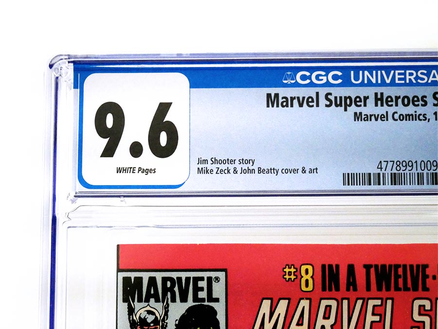 Marvel Super-Heroes Secret Wars #8 Cover R CGC 9.6