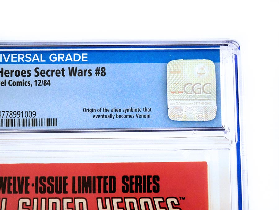Marvel Super-Heroes Secret Wars #8 Cover R CGC 9.6