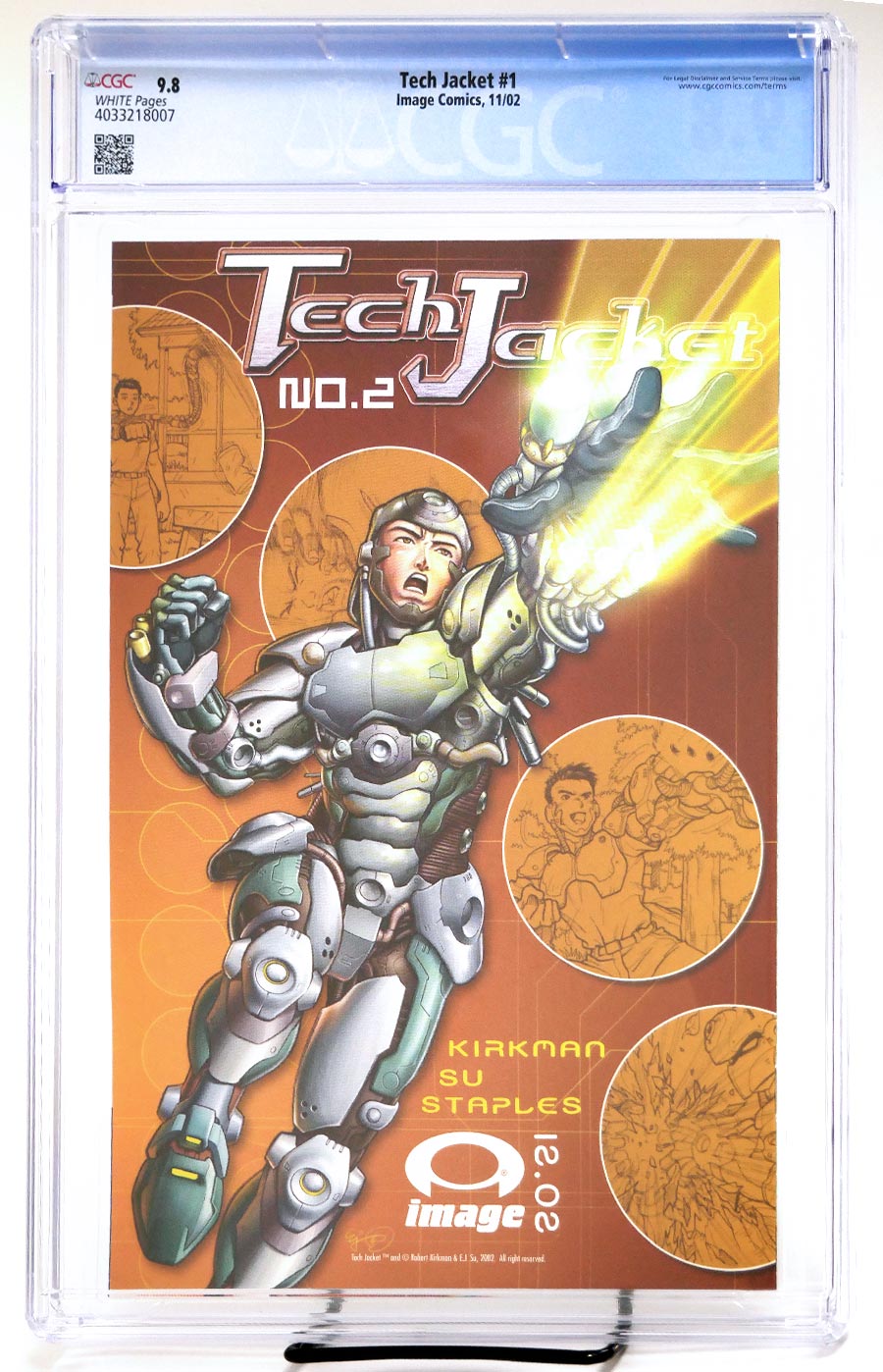 Tech Jacket #1 Cover B CGC 9.8