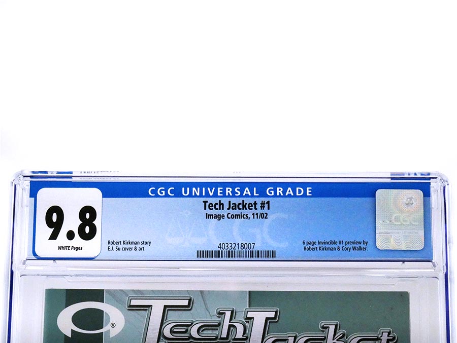 Tech Jacket #1 Cover B CGC 9.8