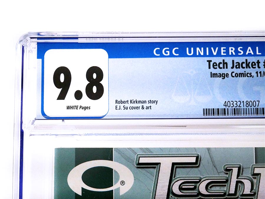 Tech Jacket #1 Cover B CGC 9.8