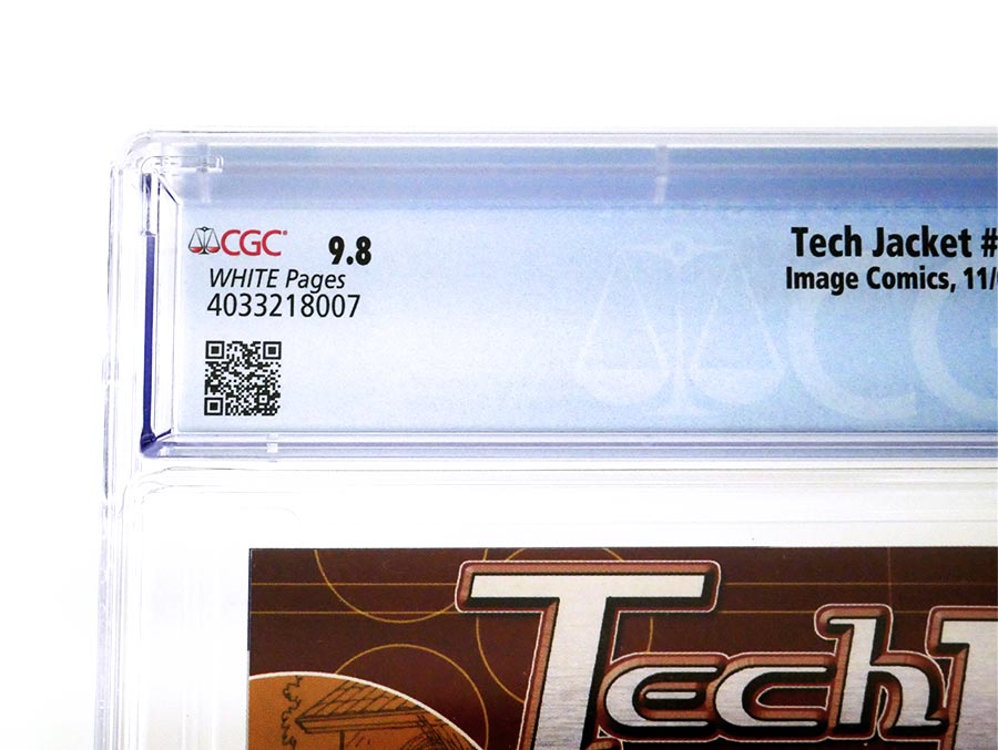 Tech Jacket #1 Cover B CGC 9.8