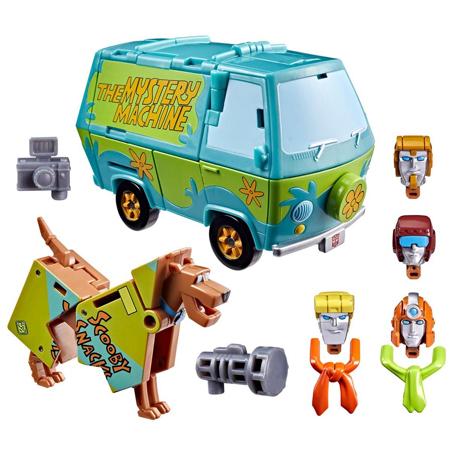 Scooby-Doo Transformers Mysterious Prime & Automutt Action Figure Set