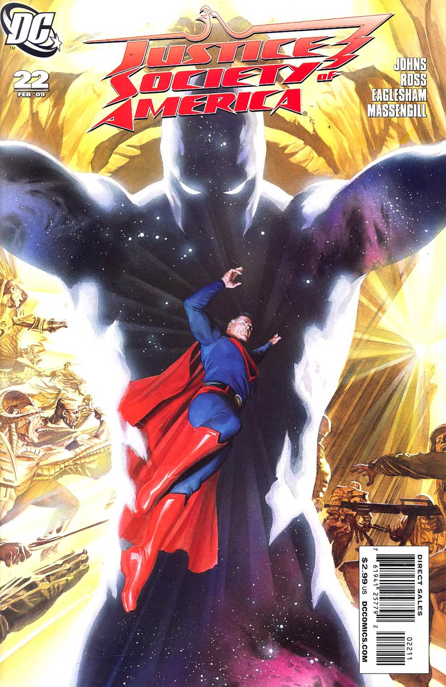 Justice Society Of America Vol 3 #22 Cover A Regular Alex Ross Cover