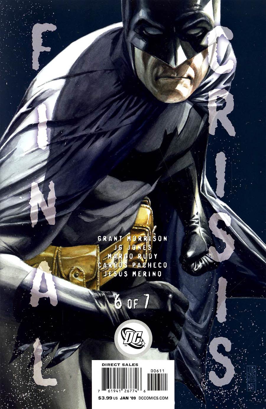 Final Crisis #6 Cover A Character Cover