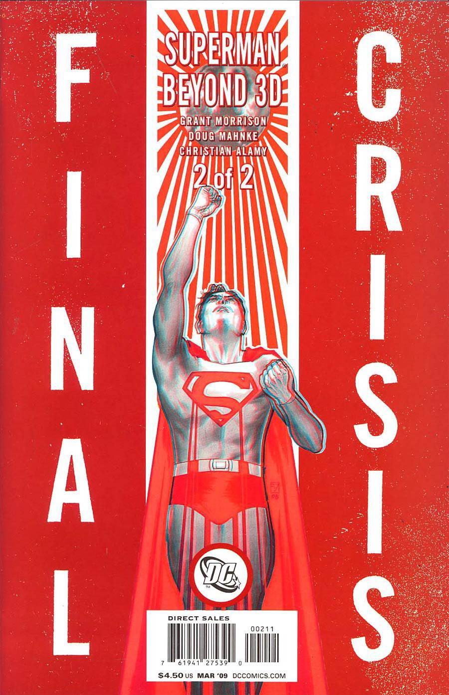Final Crisis Superman Beyond #2 Cover A Character JH Williams III Cover