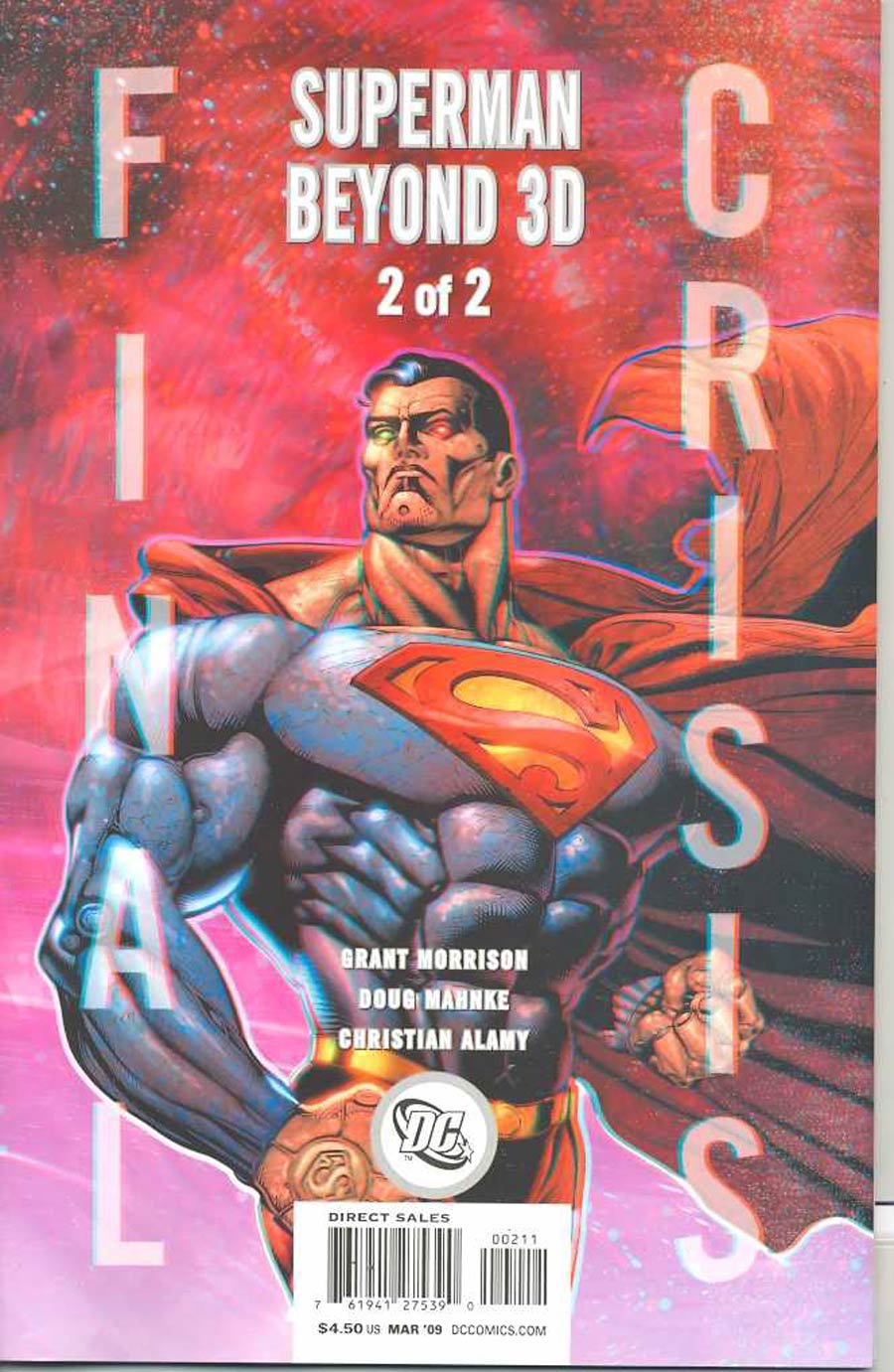 Final Crisis Superman Beyond #2 Cover B Story Sliver Doug Mahnke Cover