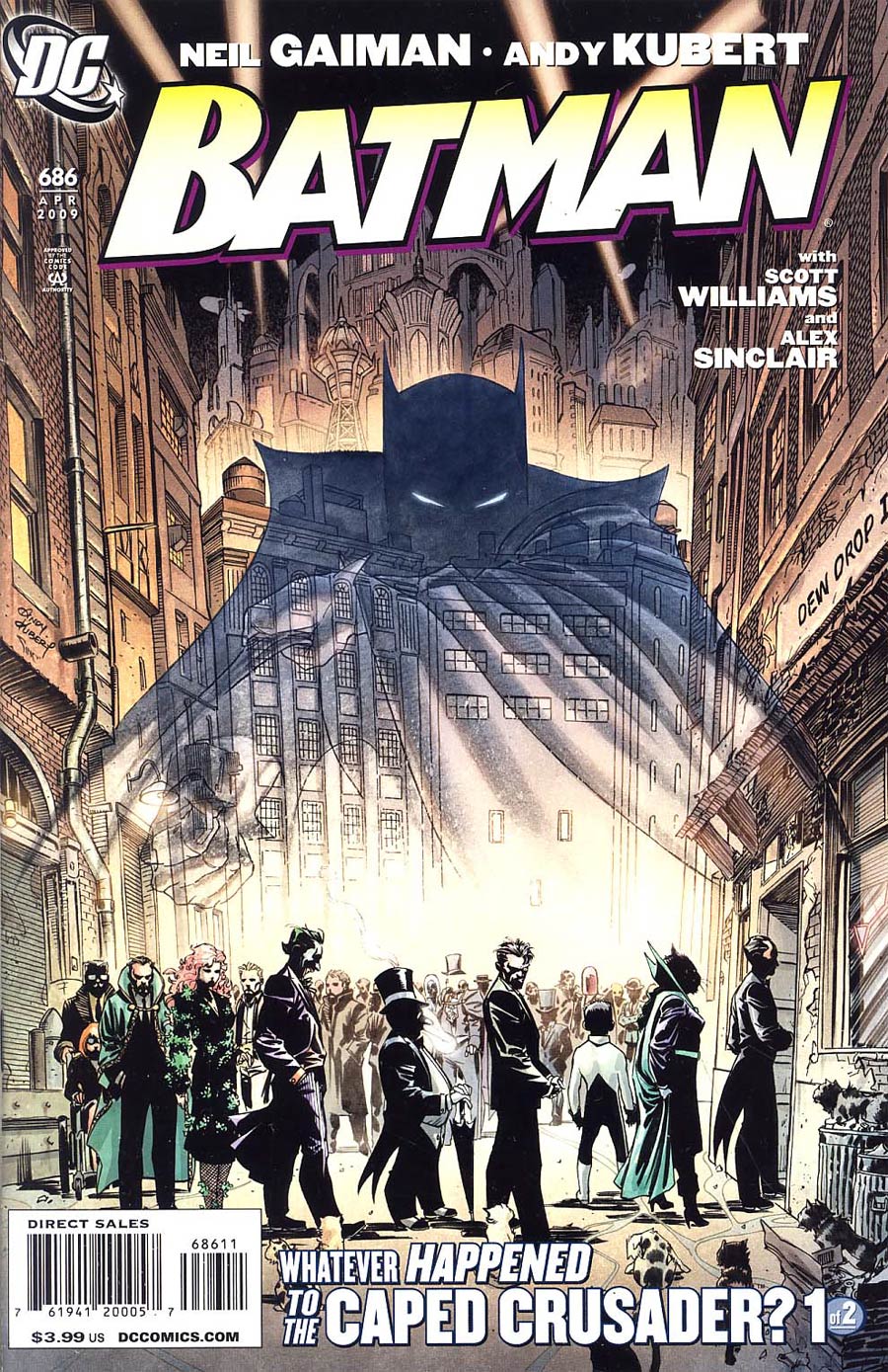 Batman #686 Cover A 1st Ptg Regular Andy Kubert Cover (Whatever Happened To The Caped Crusader Part 1)
