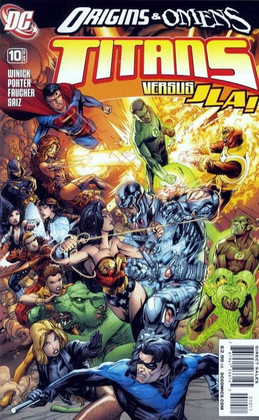 Titans Vol 2 #10 (Origins & Omens Tie-In)