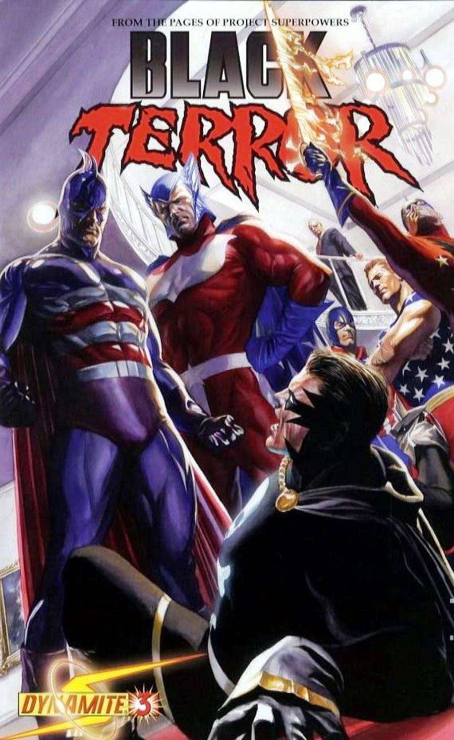 Black Terror Vol 3 #3 Cover A Regular Alex Ross Cover