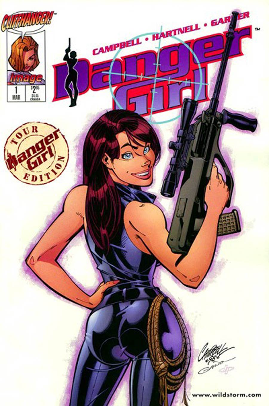 Danger Girl #1 Cover F Tourbook Edition