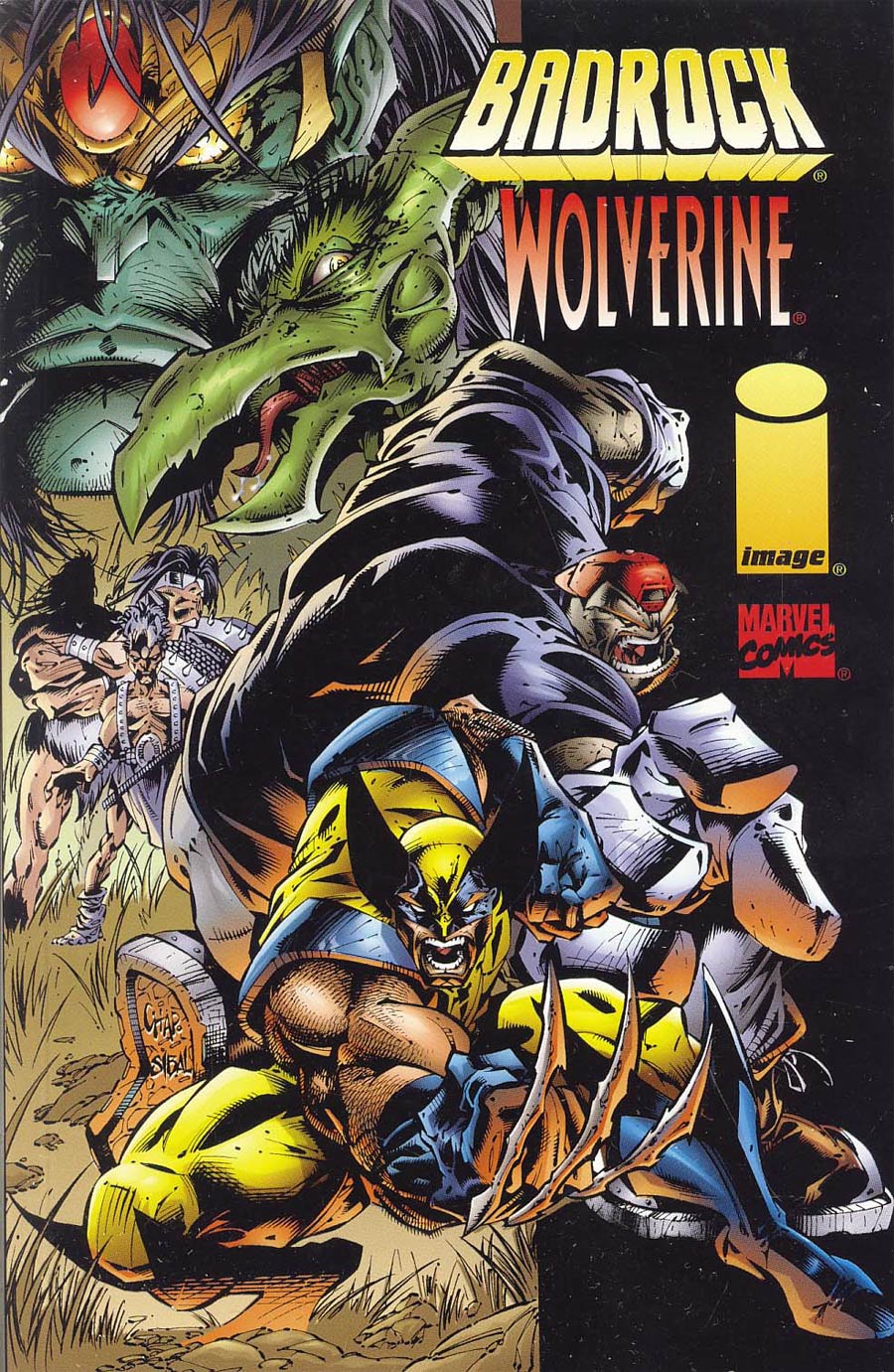 Badrock Wolverine Cover A Regular Cover