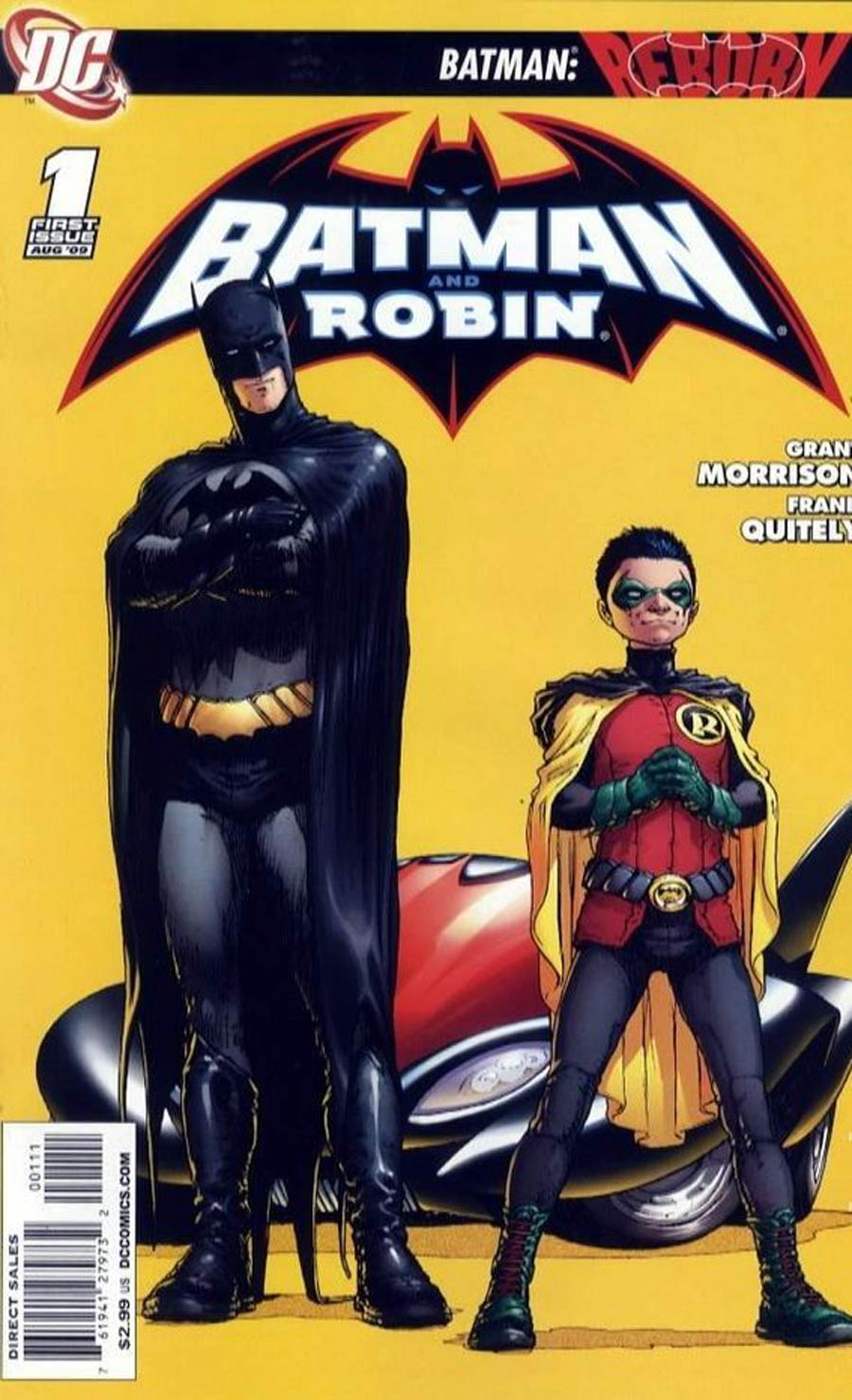 Batman And Robin #1 Cover A 1st Ptg Regular Frank Quitely Cover