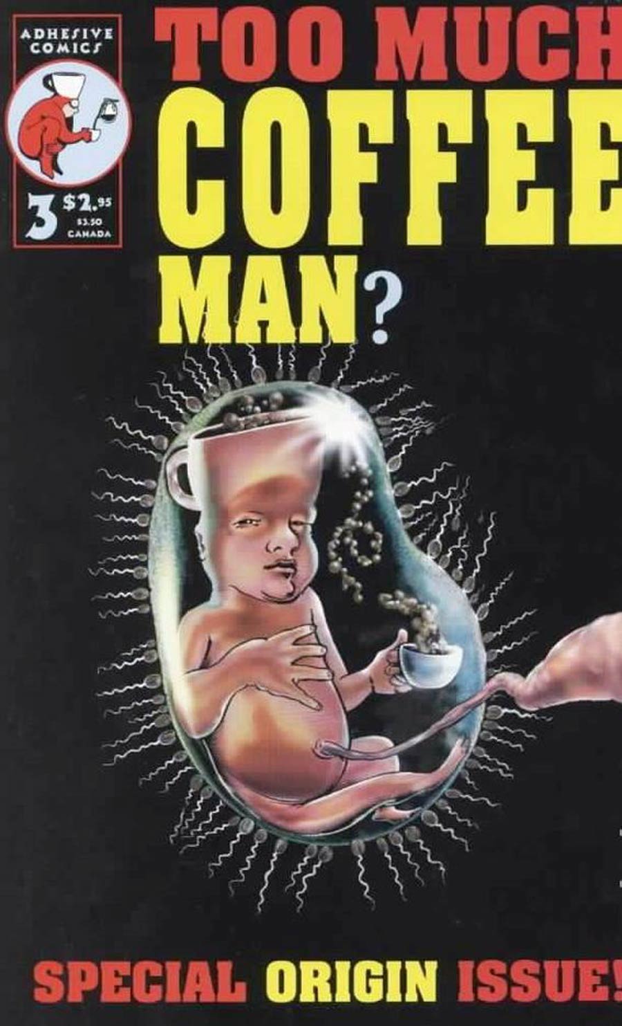 Too Much Coffee Man #3 Cover C 3rd Ptg