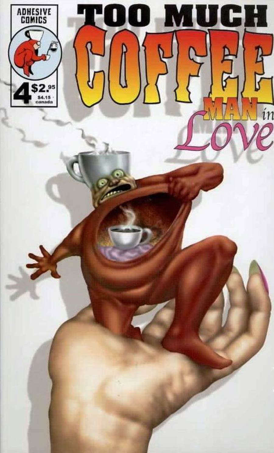 Too Much Coffee Man #4 Cover B 2nd Ptg