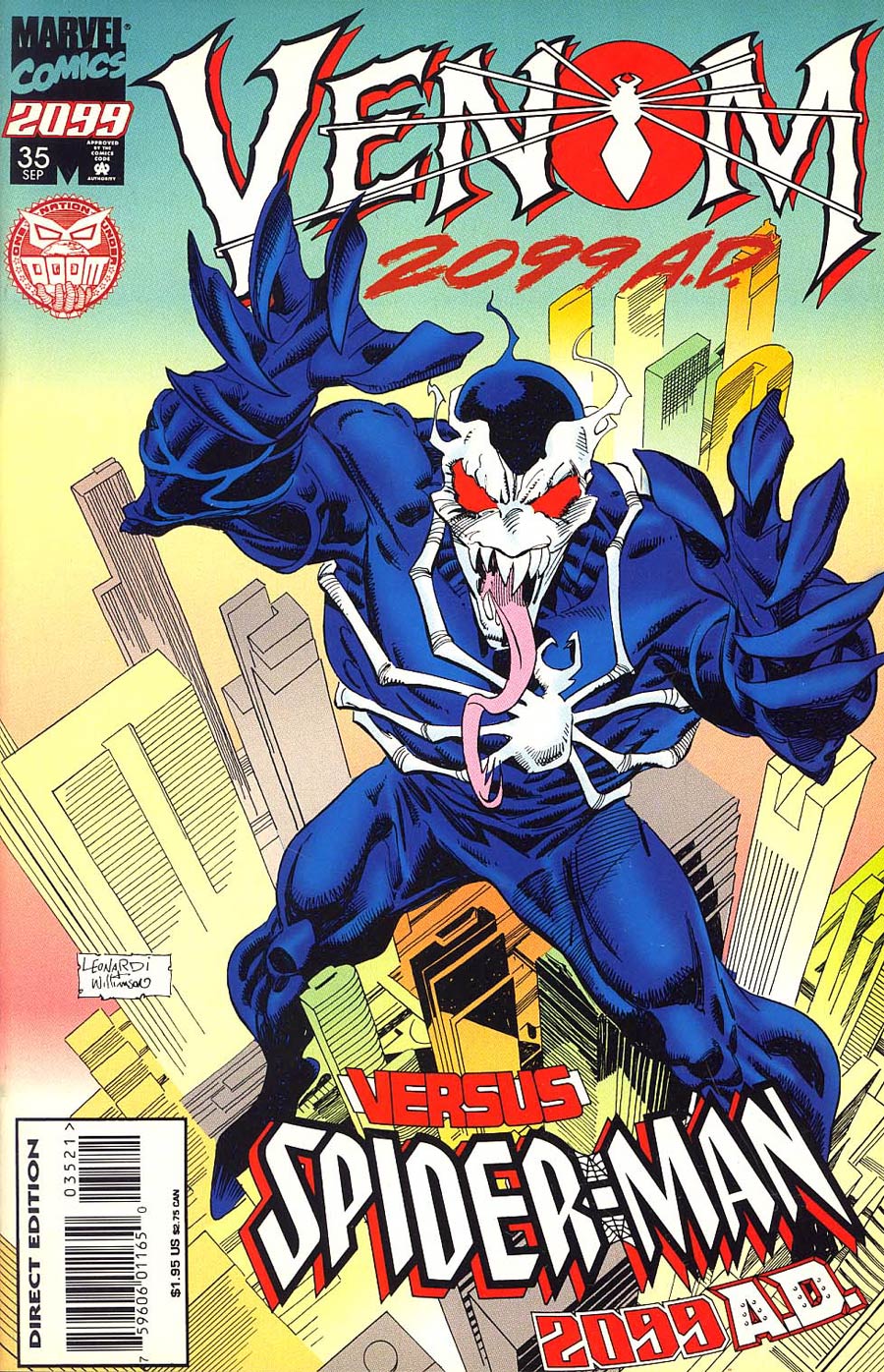 Spider-Man 2099 #35 Cover B Venom 2099