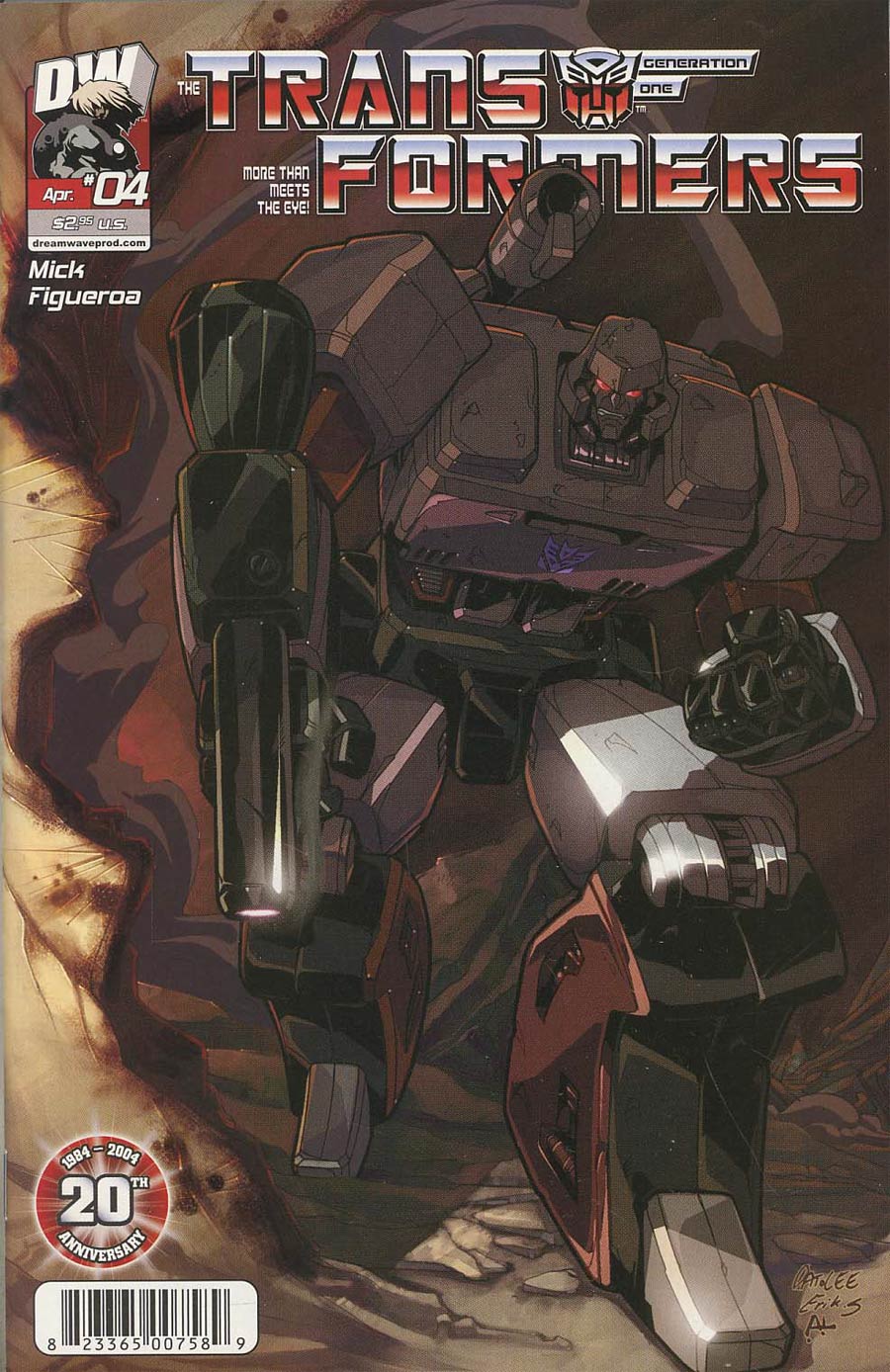 Transformers Generation 1 Vol 3 #4 Cover A Pat Lee Cover