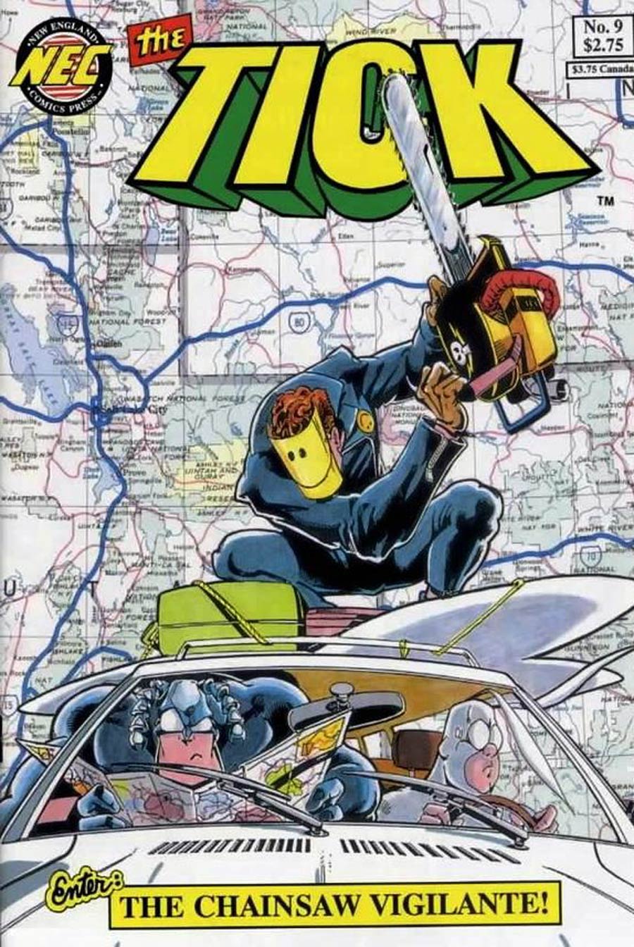 Tick #9 Cover B 2nd Ptg