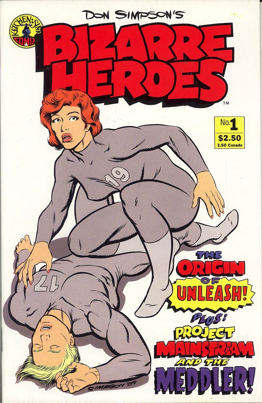 Don Simpsons Bizarre Heroes #1