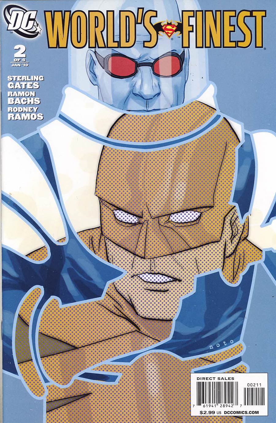 Worlds Finest Vol 2 #2 Cover A Guardian And Mr Freeze