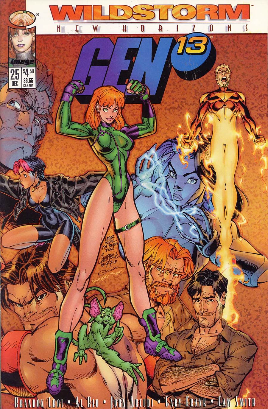 Gen 13 Vol 2 #25 Cover E Voyager Pack Without Polybag