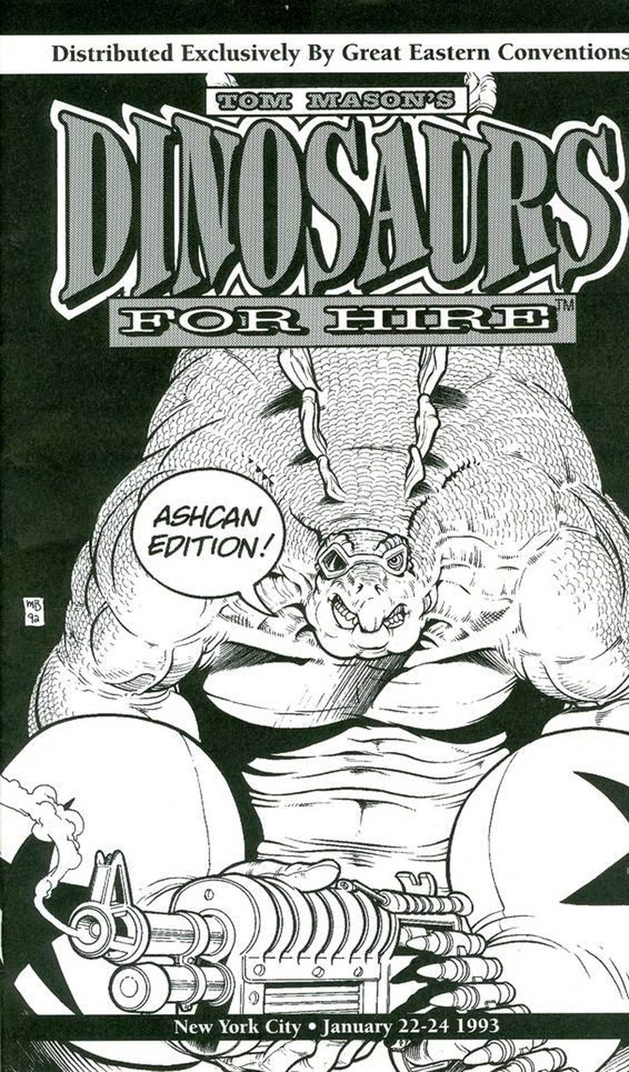 Dinosaurs For Hire Ashcan Edition