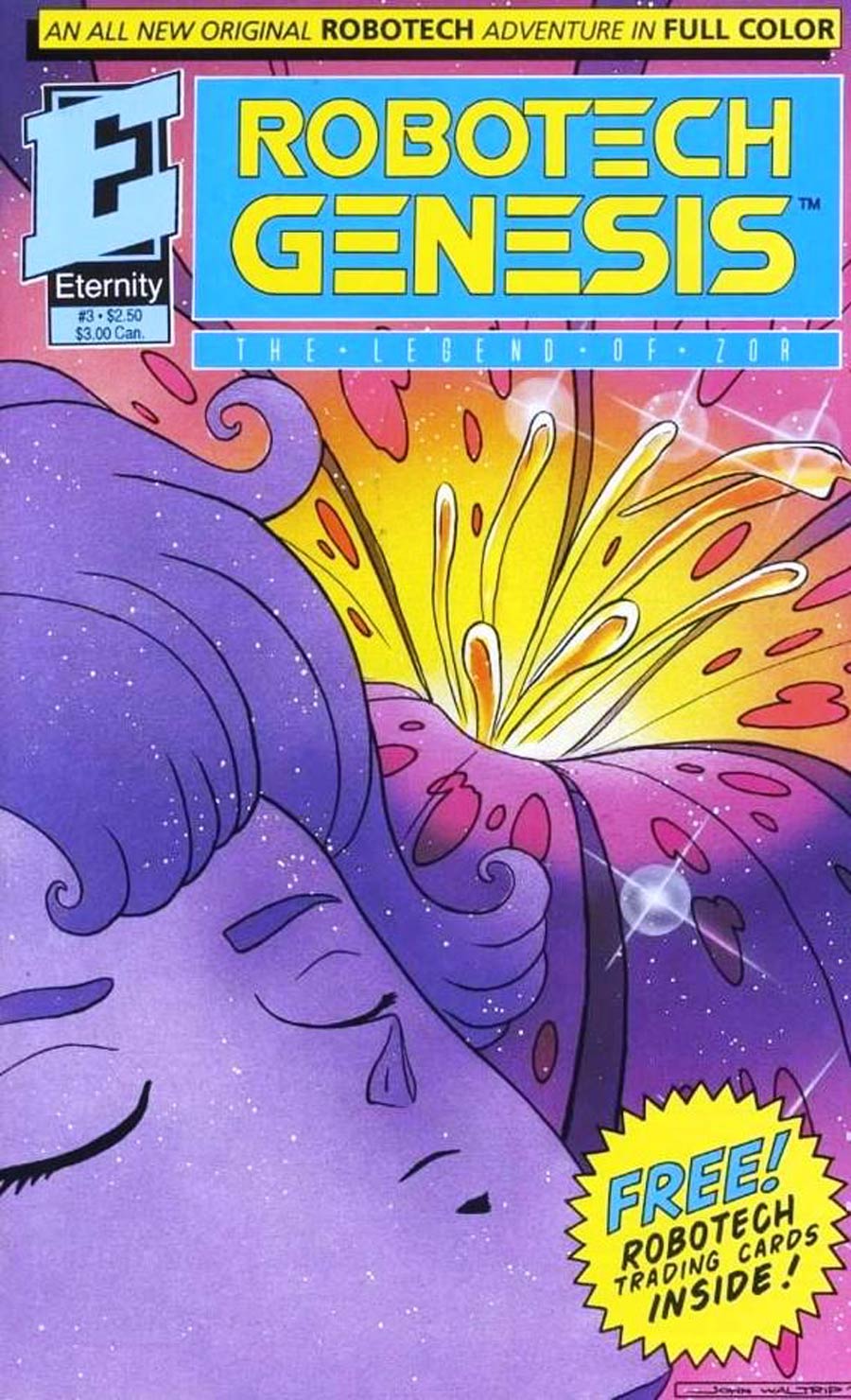Robotech Genesis The Legend Of Zor #3 Cover A With Cards