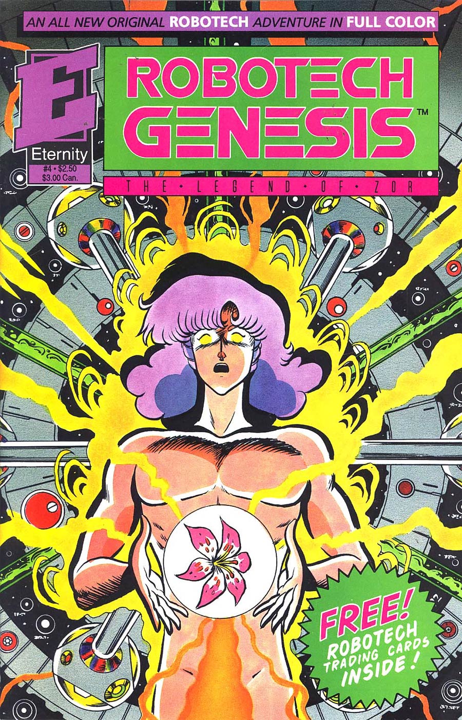 Robotech Genesis The Legend Of Zor #4 Cover A With Cards