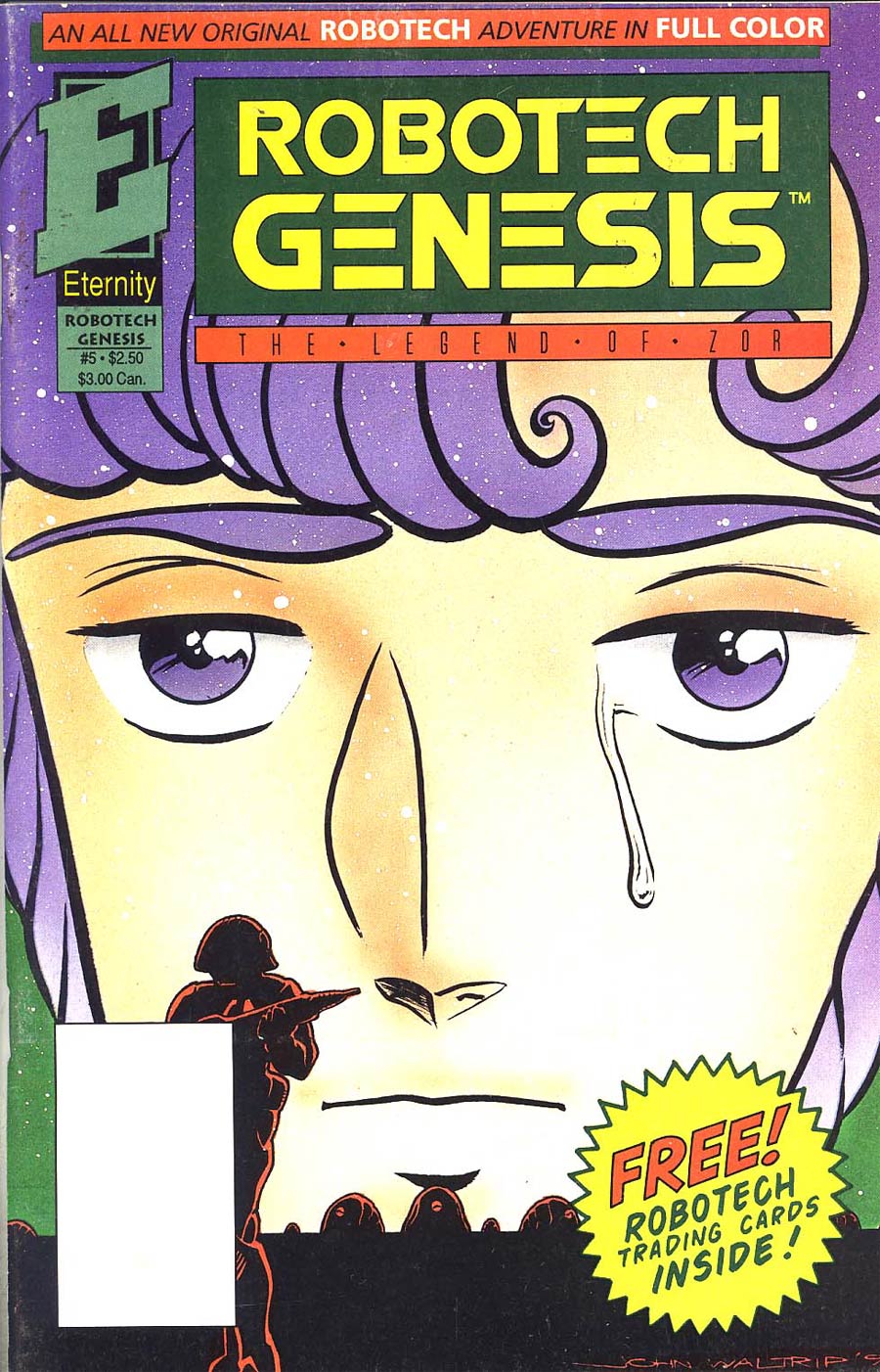 Robotech Genesis The Legend Of Zor #5 Cover A With Cards
