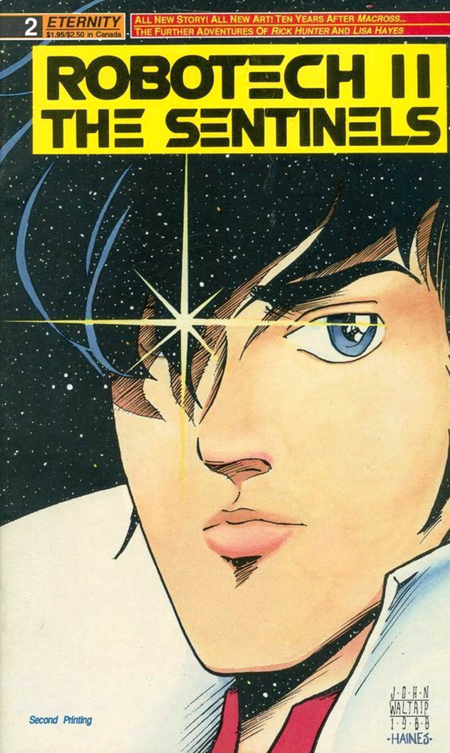 Robotech II The Sentinels Book 1 #2 Cover B 2nd Ptg