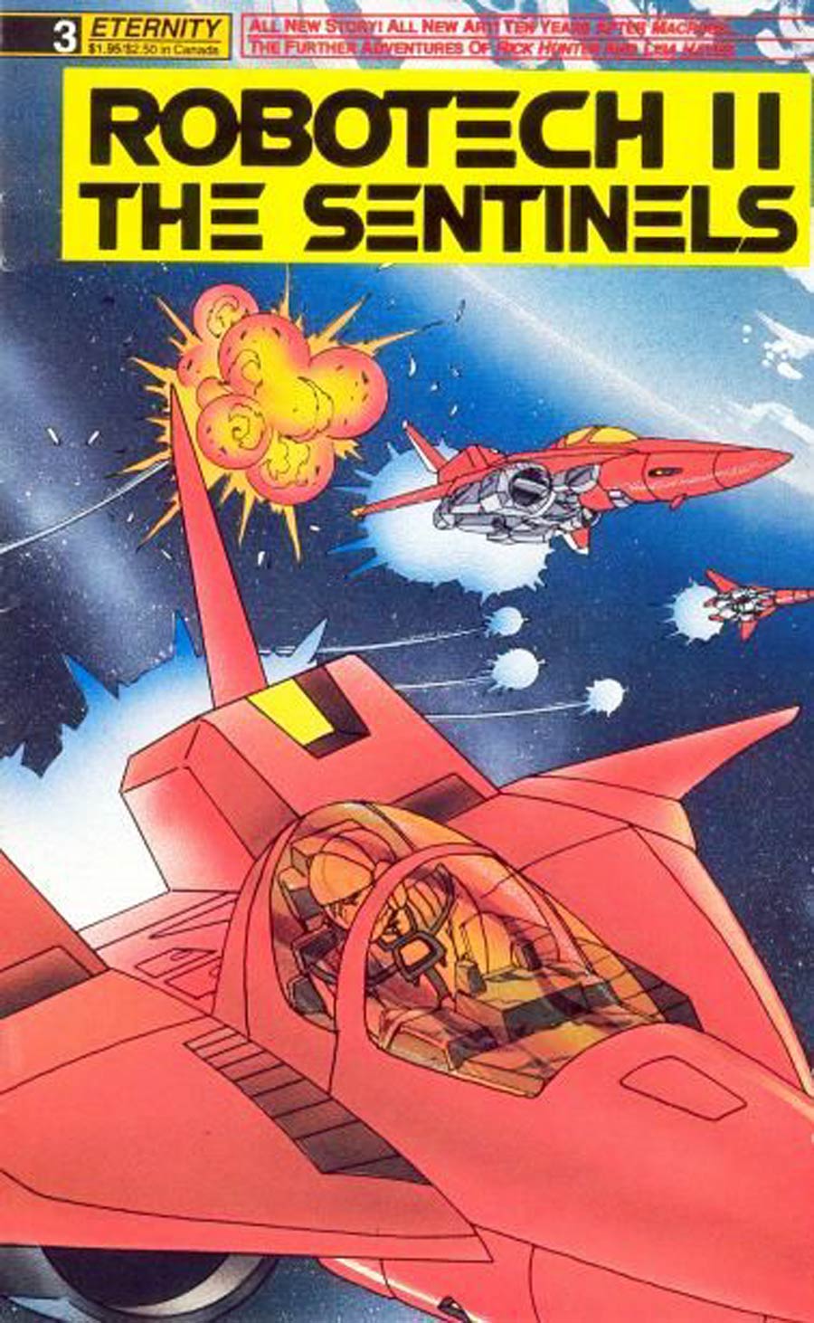 Robotech II The Sentinels Book 1 #3 Cover B 2nd Ptg