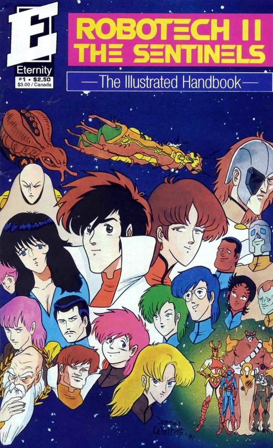 Robotech II The Sentinels The Illustrated Handbook #1