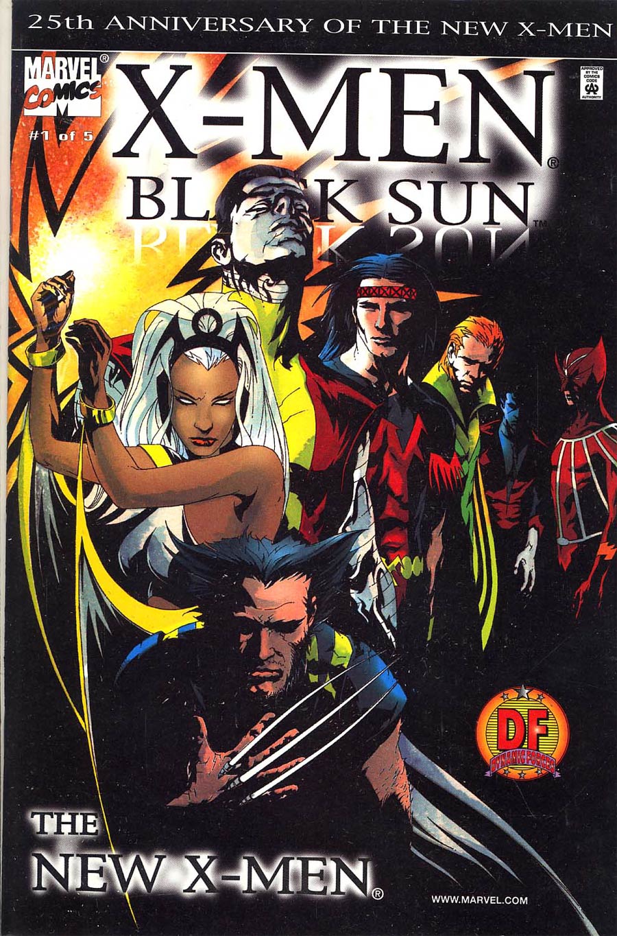 X-Men Black Sun #1 Cover B The New X-Men DF Exclusive Variant Cover