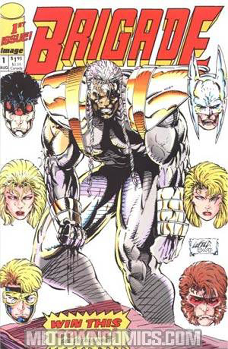 Brigade #1 Cover B Without Cards