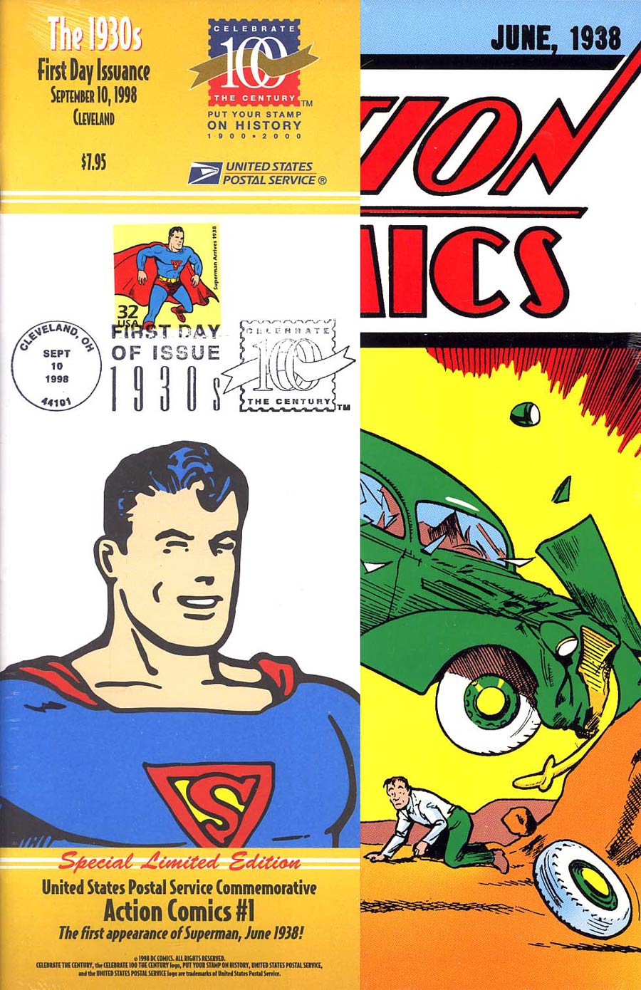 Action Comics #1 Cover E US Postal Service Reprint