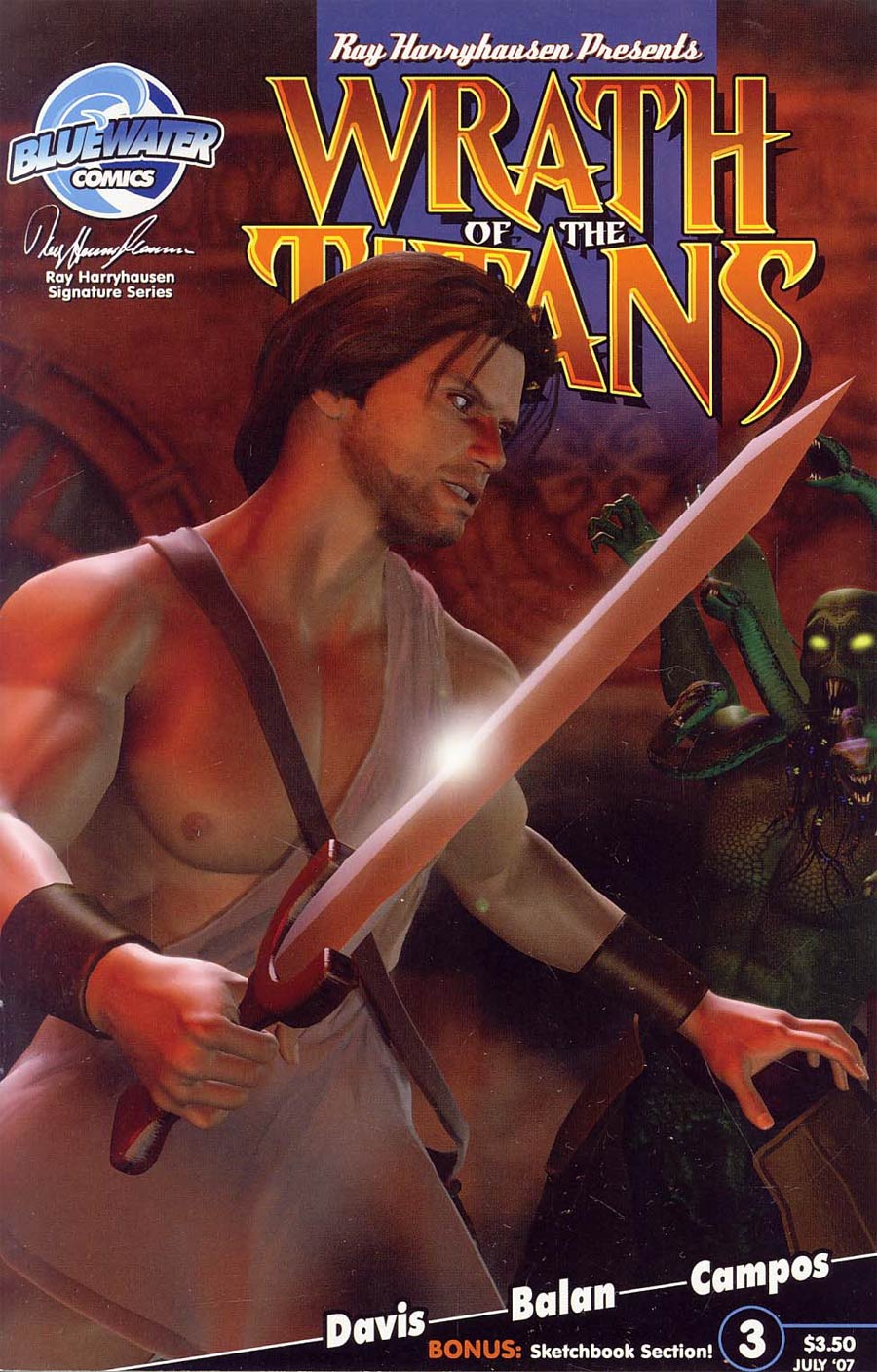 Ray Harryhausen Presents Wrath Of The Titans #3 Cover B