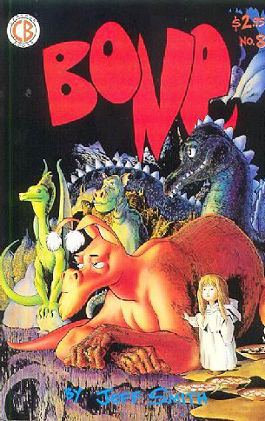Bone #8 Cover B 2nd Ptg