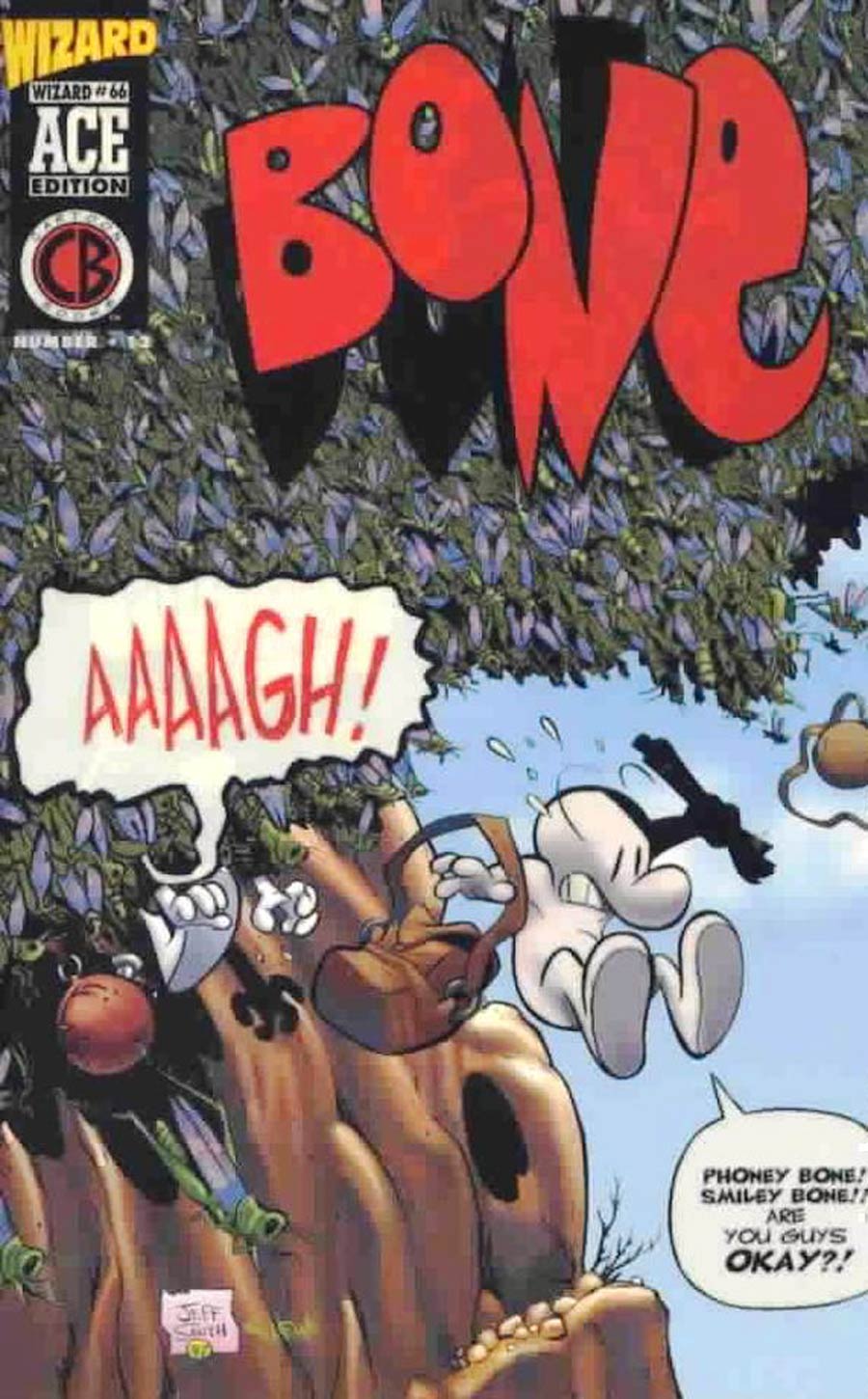 Bone #1 Cover I Wizard Ace Edition