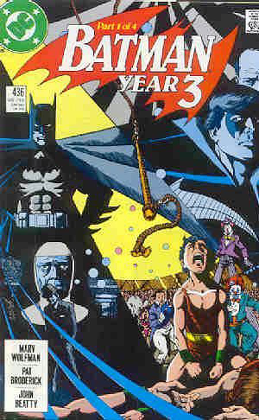 Batman #436 Cover B 2nd Ptg